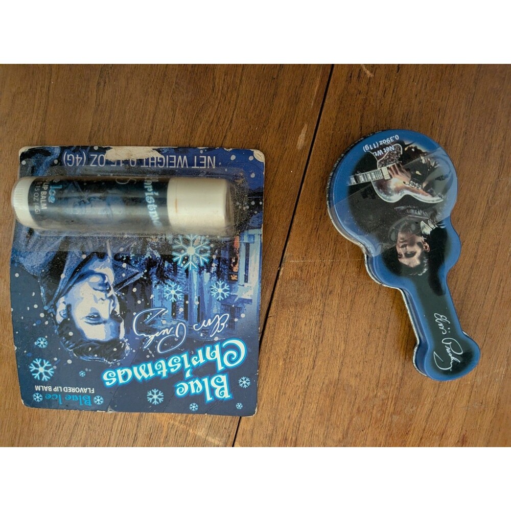 Boston America Blue Christmas Elvis Blue Ice Lip Balm 0.15 oz Blue Flavor